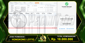 TOGEL HONGKONG JACKPOT PETANITOTO