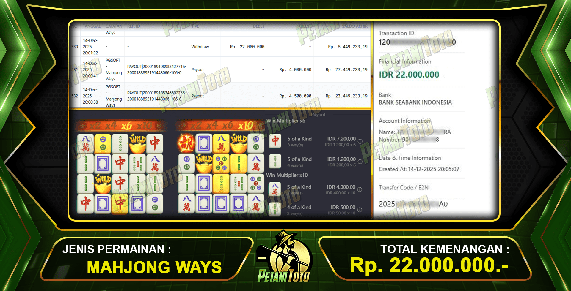 SLOT GACOR PETANITOTO PECAH