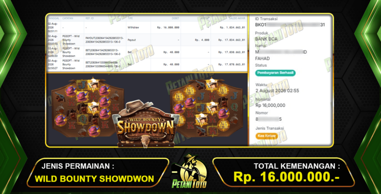 MENANG BESAR WILD BOUNTY
